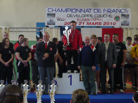 Championnat de France de développé couché Jeunes et Open 2010