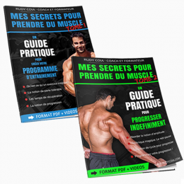 Rudy Coia - Mes secrets pour prendre du muscle - Packs 