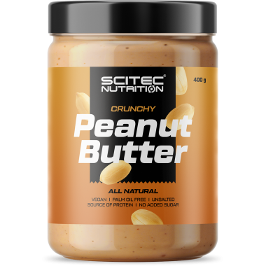 Beurre de cacahuètes Scitec Nutrition (400 g)